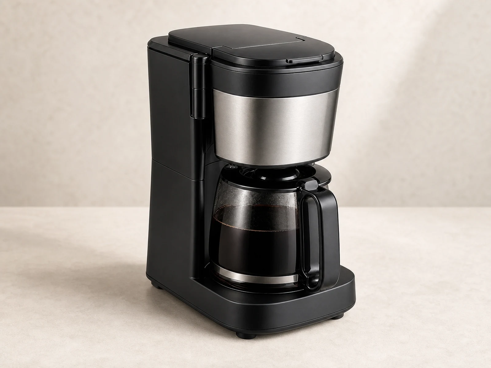 Compact drip coffee maker representative product visual