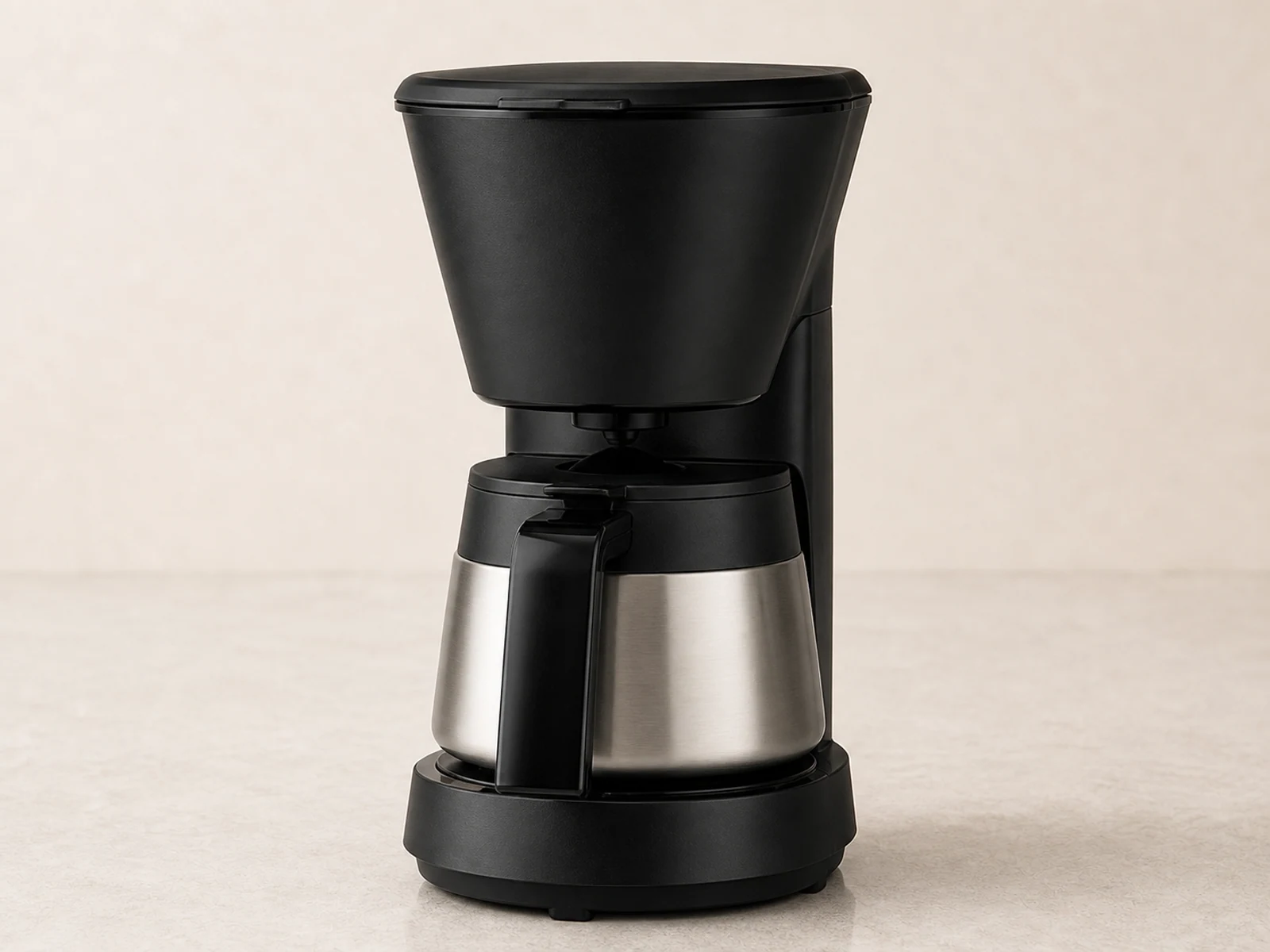 Thermal carafe drip maker representative product visual