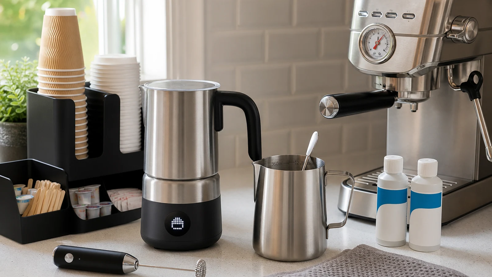 Milk Frother vs Steam Wand